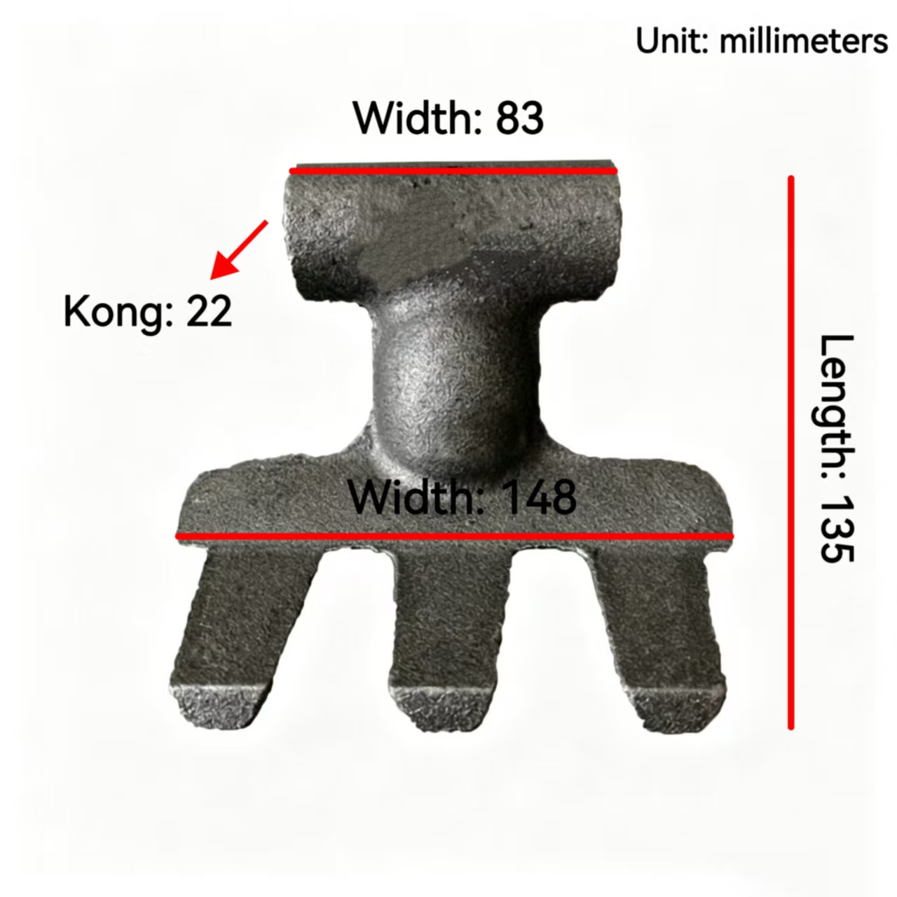 3-Prongs Hammer Claw
